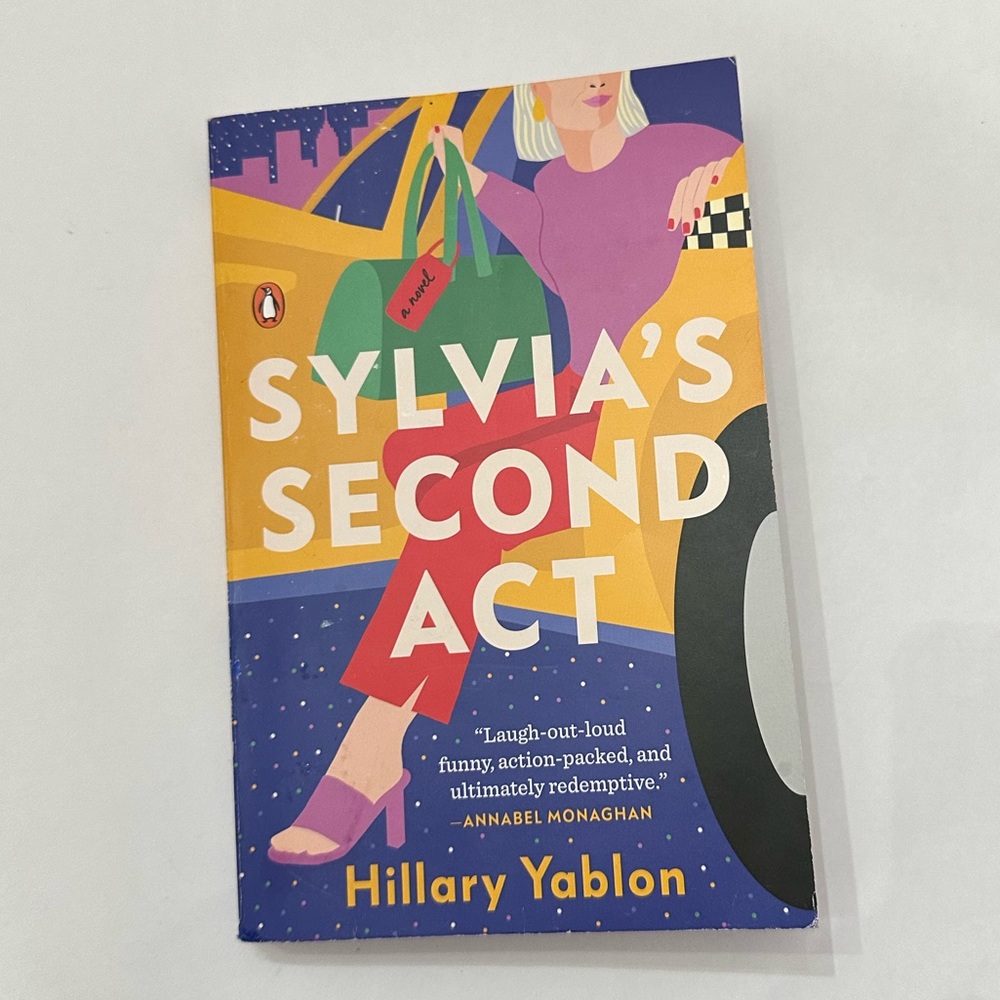 Sylvia’s Second Act by Hillary Yablon Paperback Book Adult Fiction Romance Humor
